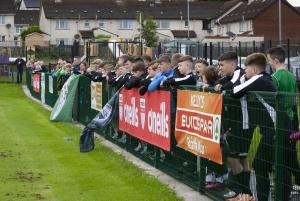 A section of the crowd at Tuesday evening’s game.