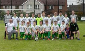 Draperstown Celtic u-13 pictured at Oakland Park on Tuesday.