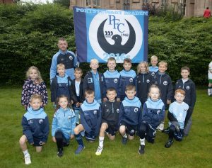 The Portstewart Academy FC team.