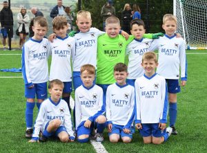 The Ballinamallard Youths under-8's team pictured at Lisneal College.