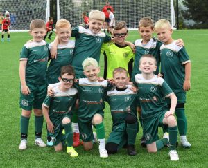 The Foyle Harps under-8's team pictured at Lisneal College.