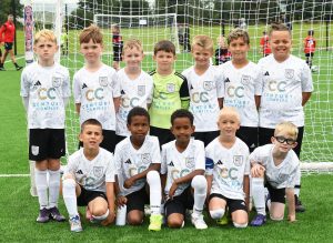 The Letterkenny Rovers under-8's team pictured at Lisneal College.
