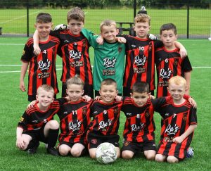 The Phoenix Athletic under-8's team pictured at Lisneal College.