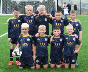 The Sion Swifts under-8's team pictured at Lisneal College.