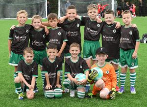 The Strathroy Harps under-8's team pictured at Lisneal College.