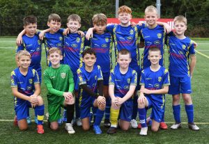 The Dungannon Colts under-11's team pictured at the Vale Centre.