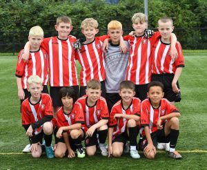 The Tristar Colts under-11's team pictured at the Vale Centre.
