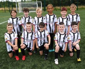 The Clooney Colts under-8's team which took part in the O'Neills Foyle Cup.