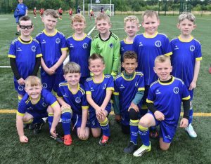 The Eglinton Eagles under-8's team which took part in the O'Neills Foyle Cup.