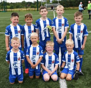 The Killen Rangers under-8's team which took part in the O'Neills Foyle Cup.