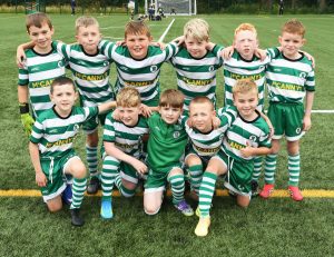 The Strathroy Harps under-8's team which took part in the O'Neills Foyle Cup.